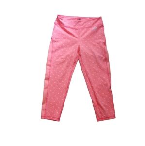 Abercrombie & Fitch Pink Triangle Pattern Leggings